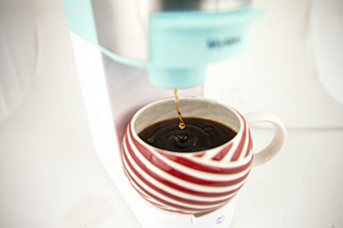 Nostalgia MyMini Single Coffee Maker, Brews K-Cup & Other Pods, Serves up to 14 Ounces, Tea, Chocolate, Hot Cider, Lattes