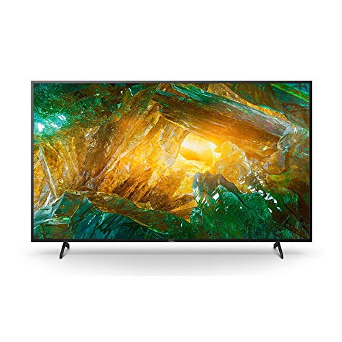 Sony X800H TV: 4K Ultra HD Smart LED TV with HDR and Alexa Compatibility - 2020 Model - Smart Home Appliances