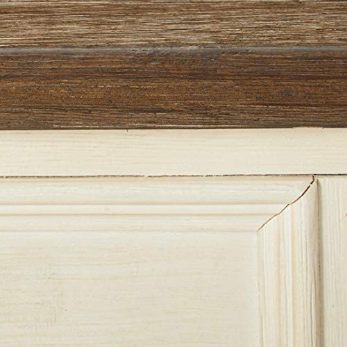 Signature Design by Ashley Bolanburg Farmhouse Lift Top Coffee Table with Drawers, Antique Cream & Brown
