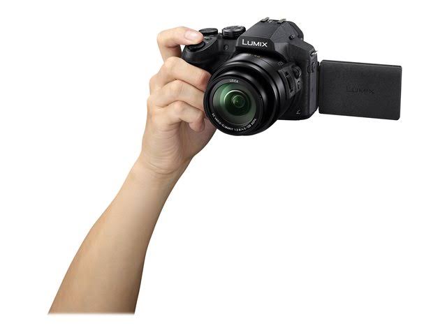 Panasonic Lumix DMC-FZ300 12.1 MP Compact Ultra HD Digital Camera - 4K - Black