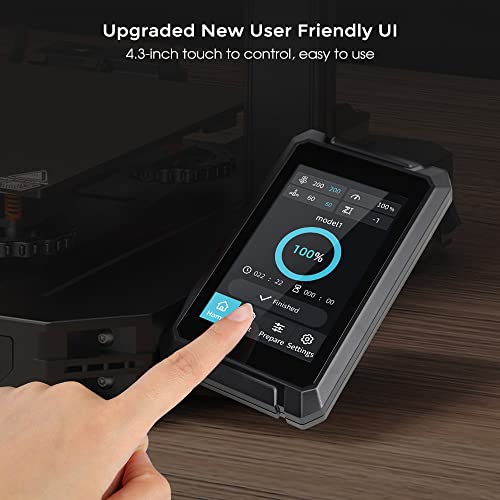 2024 New Version Creality Ender 3 S1 Pro with 200mm/s Printing Speed, Sprite Direct Extruder CR Touch Auto Leveling 300℃ High-Temp Print