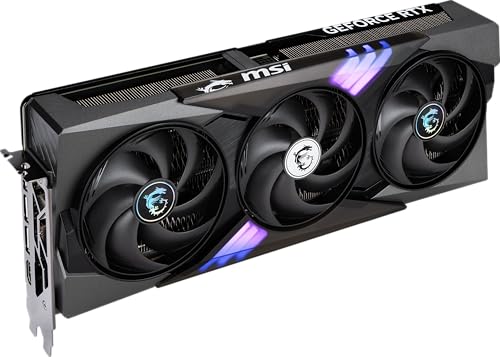 MSI RTX 5070 12G Gaming Trio OC Graphics Card (12GB GDDR7, 192-bit, Extreme Performance: 2625 MHz, DisplayPort x3 2.1a, HDMI 2.1b