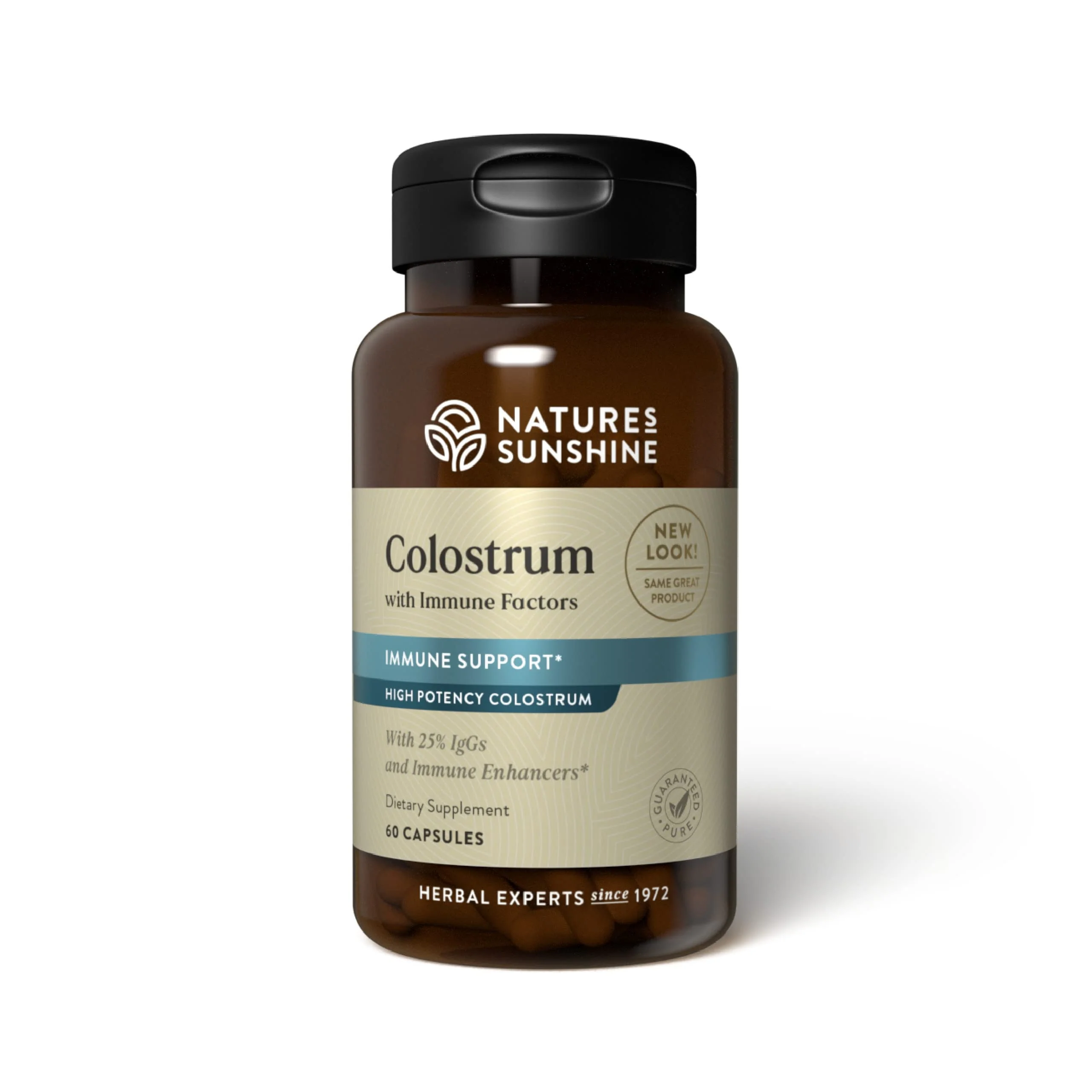 Nature's Sunshine Colostrum with Immune Factors, 60 Capsules | Supports the Immune System and Promotes Gastrointestinal Health - Kansas Nuitrition