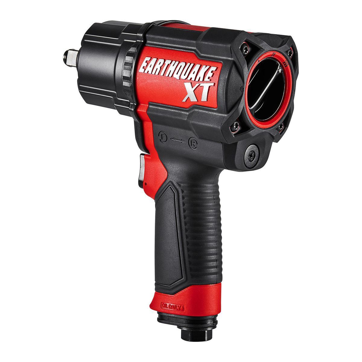EARTHQUAKE XT 1/2 in. Composite Air Impact Wrench, Twin Hammer, 1200 ft-lbs, Purple