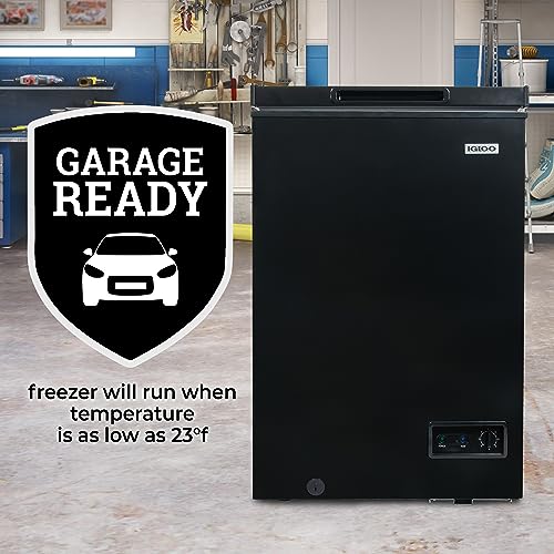 Igloo Cu.Ft. Compact Upright Freezer with Storage Drawer