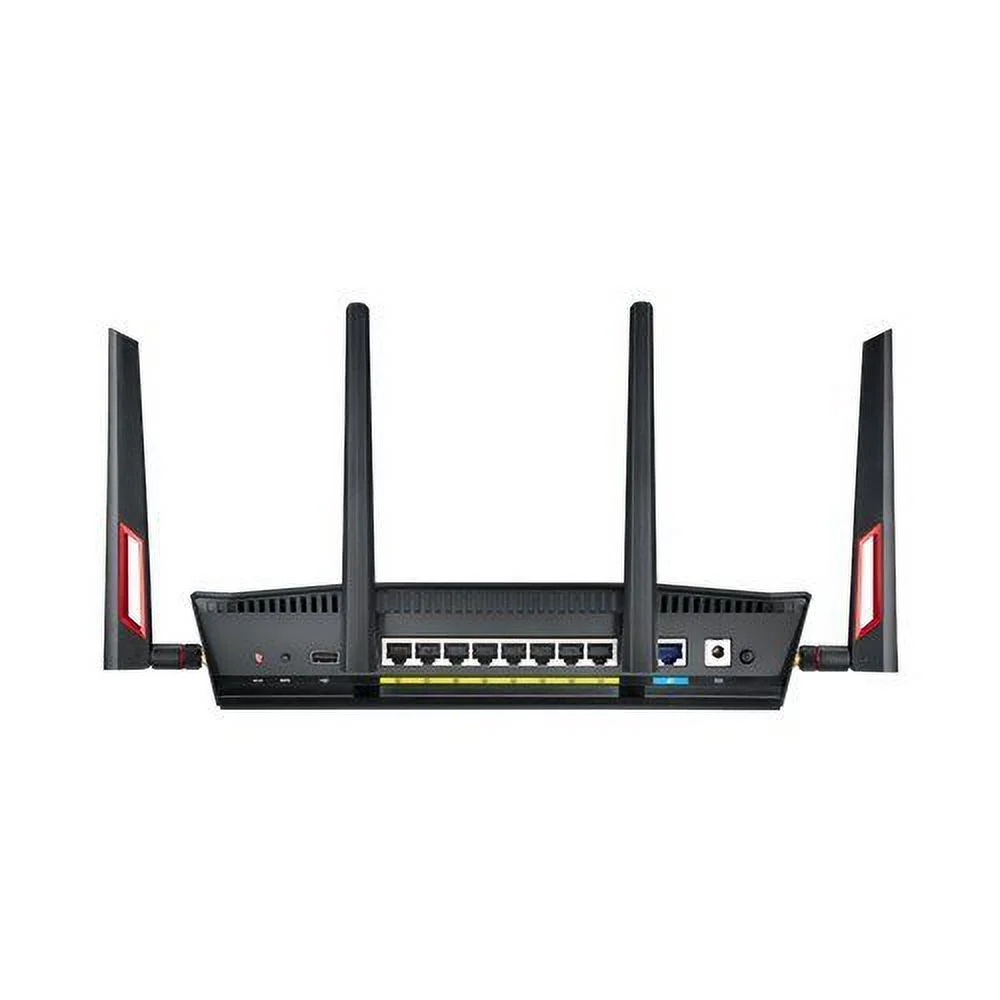 ASUS AC3100 WiFi Gaming Router (RT-AC88U) - Dual Band Gigabit Wireless Router, WTFast Game Accelerator, Streaming, AiMesh Compatible