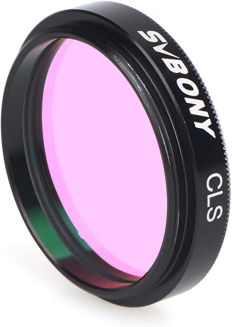 SVBONY Telescope Filter 2 inches CLS Filter City Light Pollution Reduction Filter Broadband Filter Suitable for Deep Sky Visual Astronomical