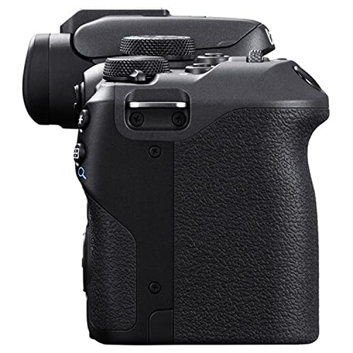 Canon EOS R10 24.2MP Mirrorless Camera with 18-45mm Lens, 64GB Ultra Memory Card, Video Light, Microphone, Filters, U-Grip, Case, Lenses