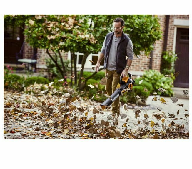 Worx WG512 3 in 1 Trivac 2 Speed Corded Electric Leaf Blower Mulcher Yard Vacuum