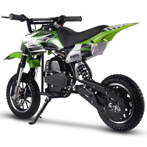 MotoTec DB-01 50cc 2-Stroke Kids Gas Dirt Bike Blue
