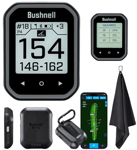 Bushnell Golf Phantom 3 Slope GPS Handlheld (Green) | 38,000+ Courses, Slope Compensation, Hazard Info, Distance Calculator, Scorekeeping