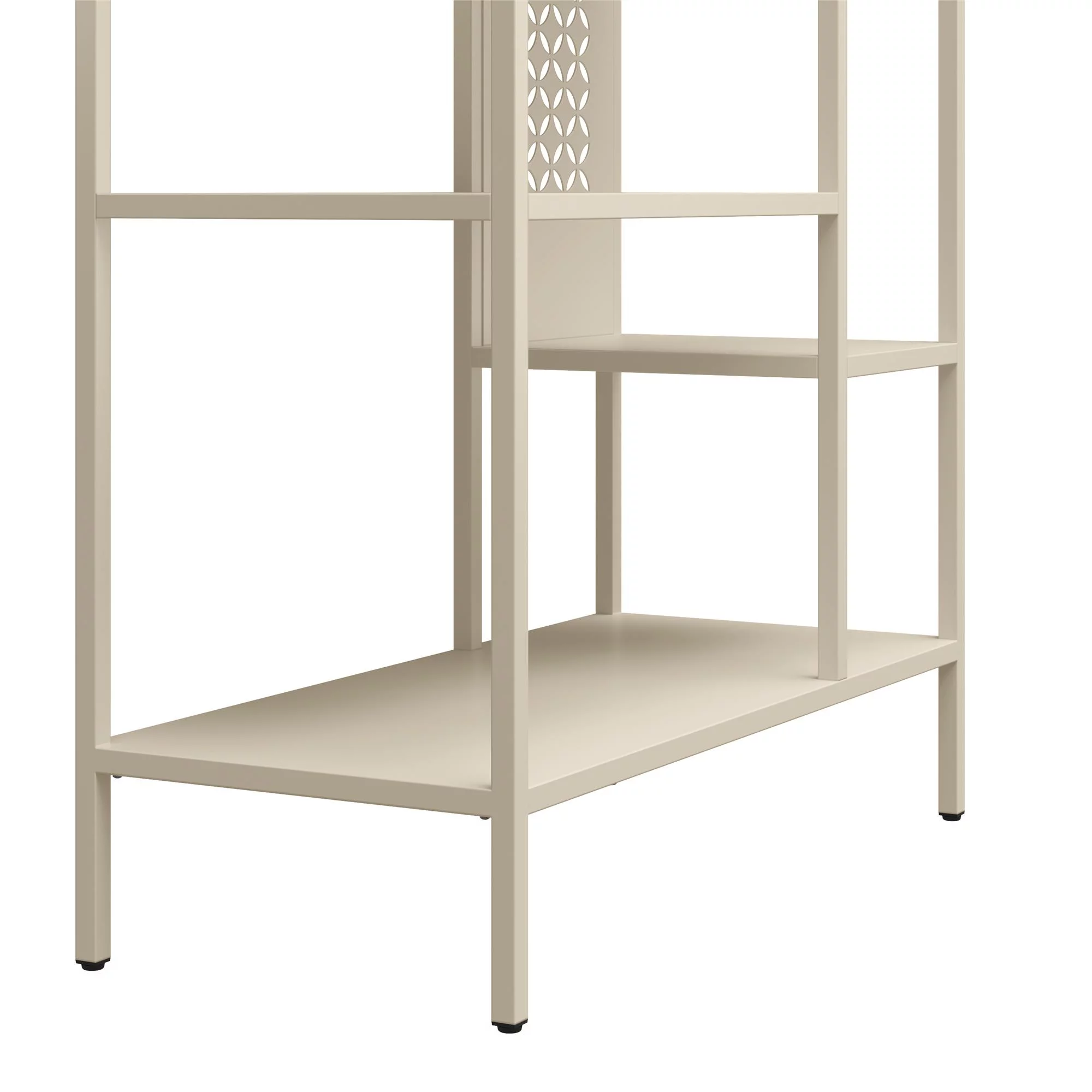 Mr. Kate Annie Metal Bookcase, Parchment