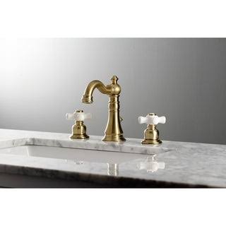 American Classic Widespread Bathroom Faucet (Matte Black), Kingston Brass