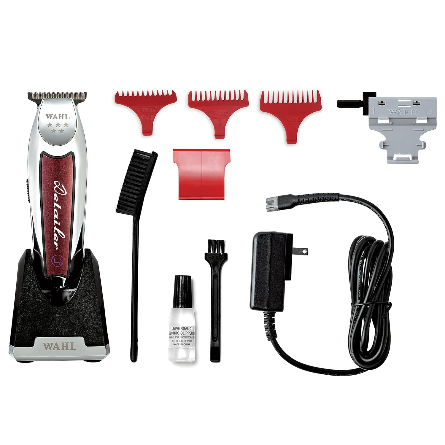 Wahl Professional 5 Star Series Cordless Detailer LI Extremely Close Trimming, Crisp Clean Line, Extended Blade Cutting