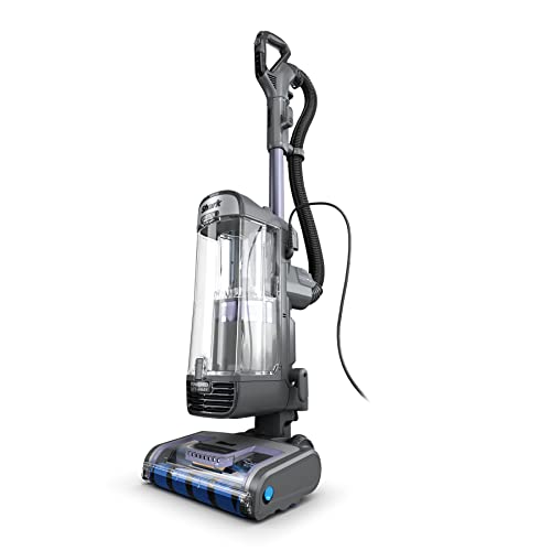 Shark Upright Vacuum, Stratos with DuoClean PowerFins, HairPro, Powered Lift-Away, Self-Cleaning Brushroll, & Odor Neutralizer Technology, Navy