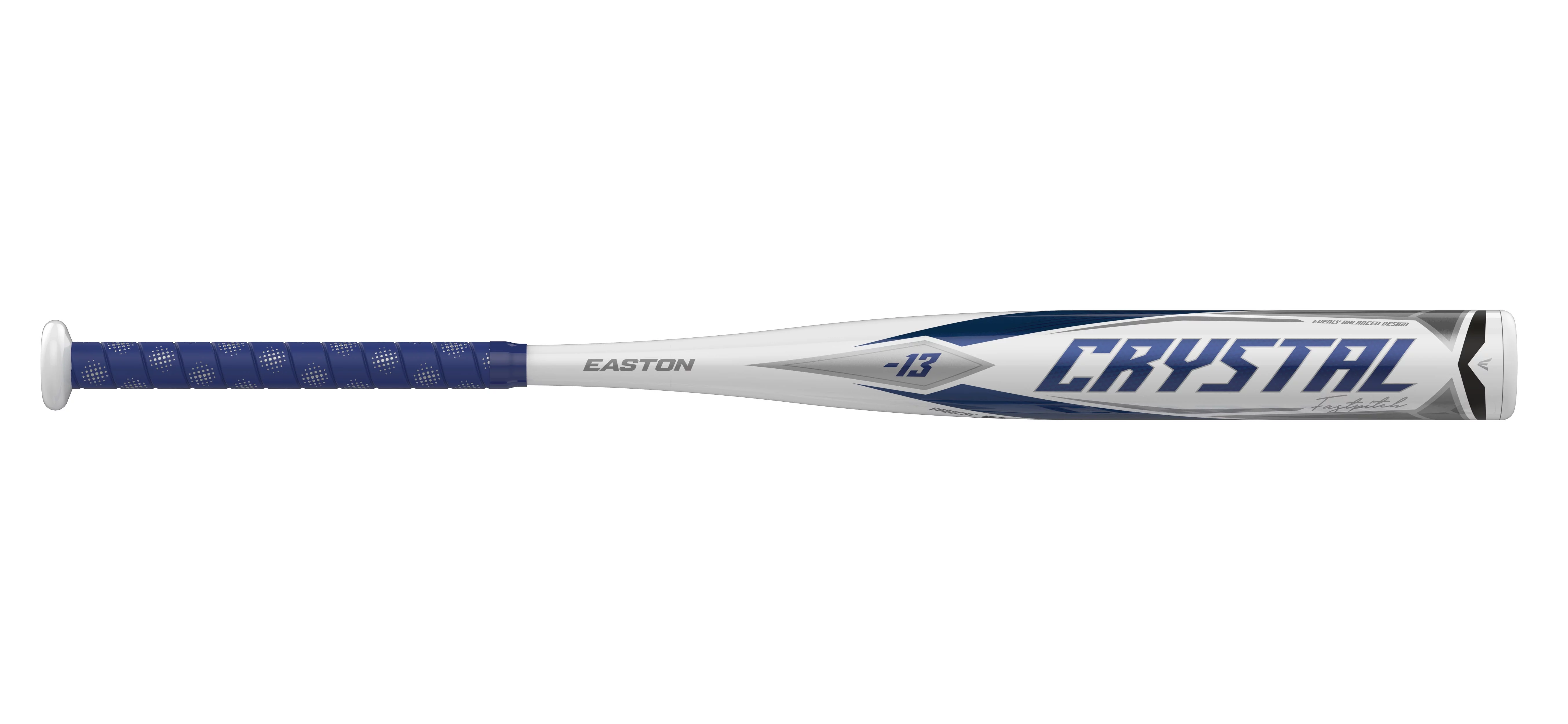 Easton CRYSTAL Youth Fasptich Softball Bat, 31 inch (-13) - Curated Treasures Market