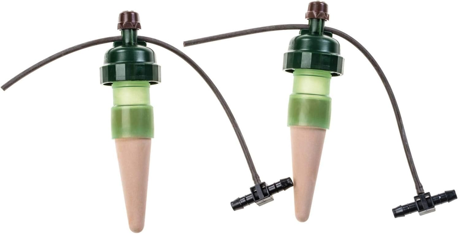 Blumat Drip System - 6 Pack Small Kit with Reservoir - Smart Automatic Watering System, Great for Vacation, Made in Austria