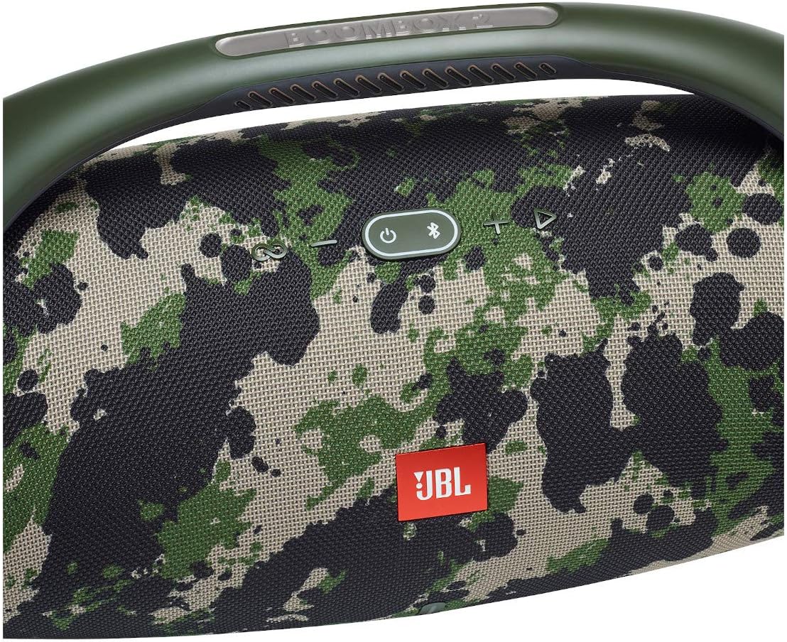 JBL Boombox 2 - Portable Bluetooth Speaker, Powerful Sound and Monstrous Bass, IPX7 Waterproof, 24 Hours of Playtime, Powerbank