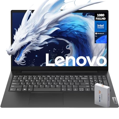 Lenovo Newest V15 Essential Laptop | 16GB RAM | 256GB SSD | 15.6" FHD (1920 x 1080) Display | Intel Quad-core Processor | Ethernet RJ-45 | Windows 11