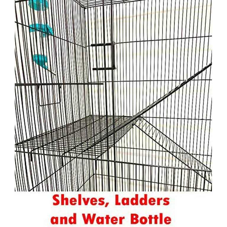 Mcage 55 Extra Large Small Critters Rolling Stand Habitats Cage Ferret Chinchilla Sugar Glider Rats - Pet Supplies online store