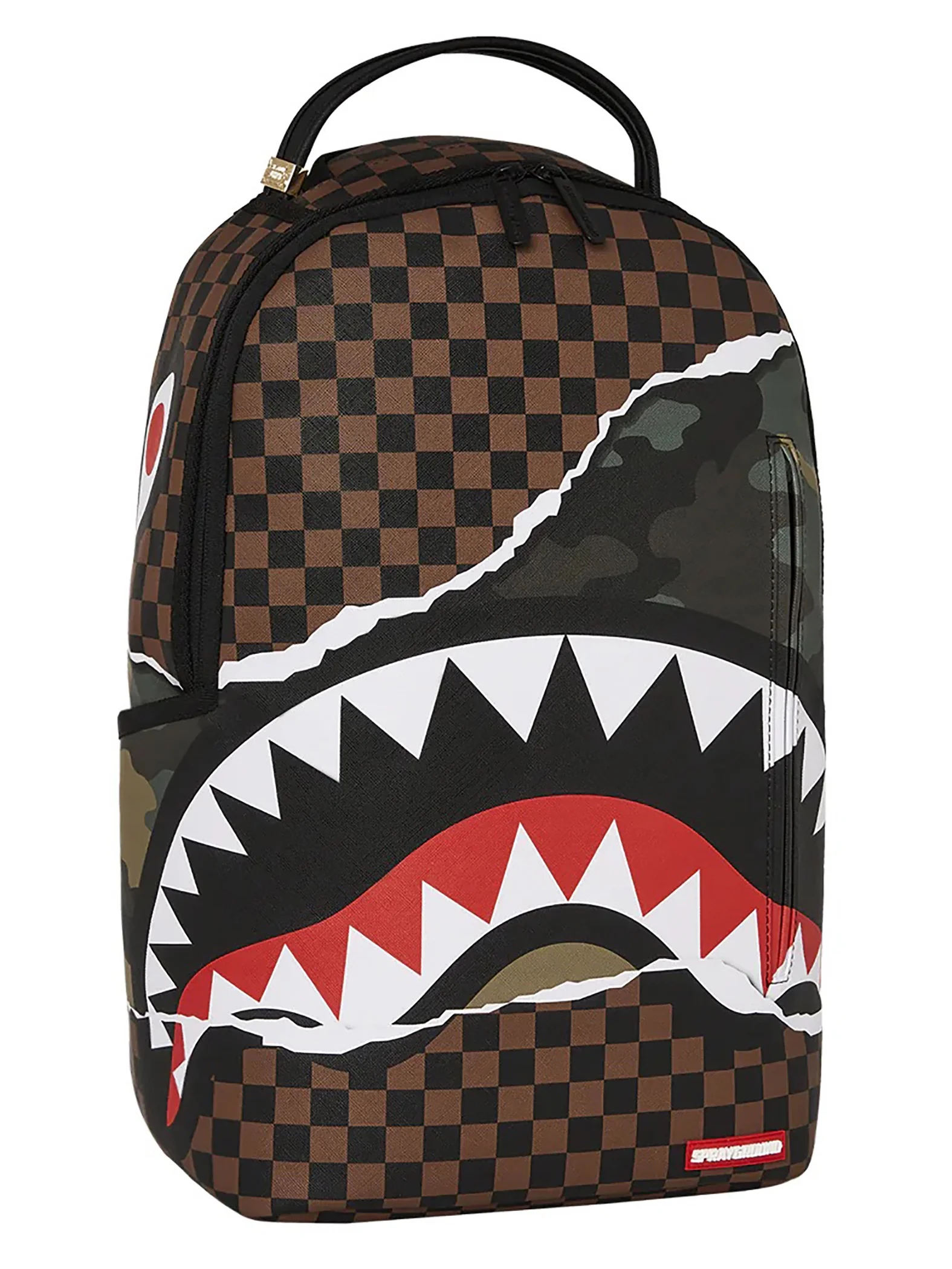 Sprayground Tear It Up Camo Backpack, Brown - Radiant Selections