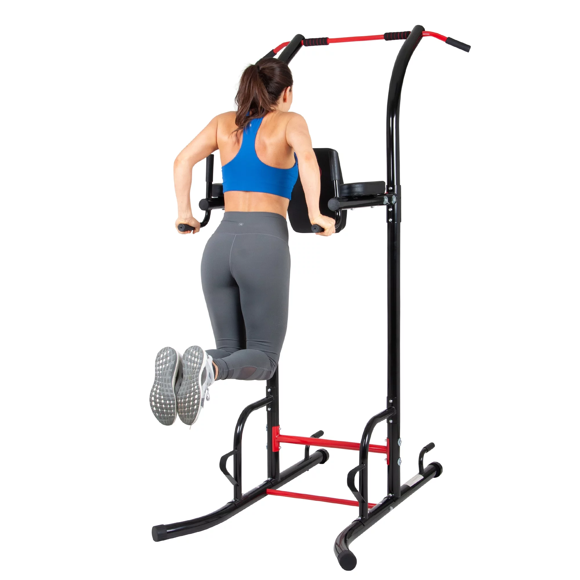 Body Champ PT1180 5-Station Power Tower with Pull Up, Push up, Dip Bars Stations, 250 Max Limit Weight