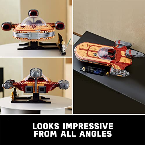 LEGO Star Wars Luke Skywalker's Landspeeder 75341, Ultimate Collector Series Star Wars Building Kit for Adults