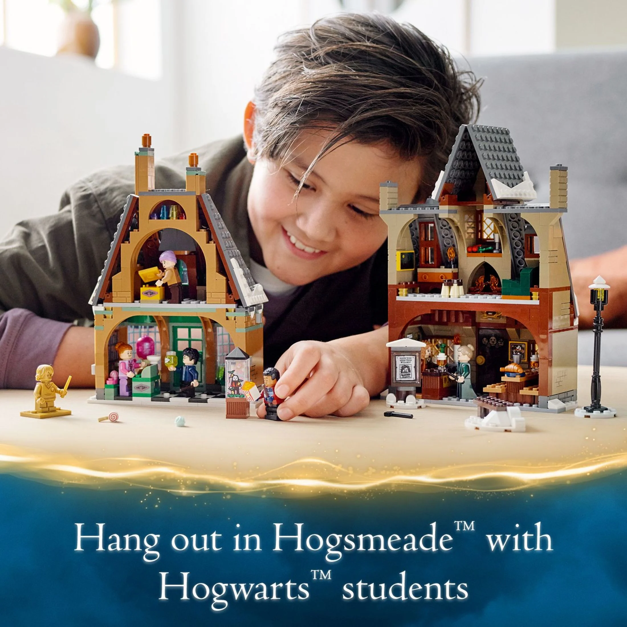 LEGO Harry Potter Hogsmeade Village Visit 76388 Building Toy for 8 Year Olds