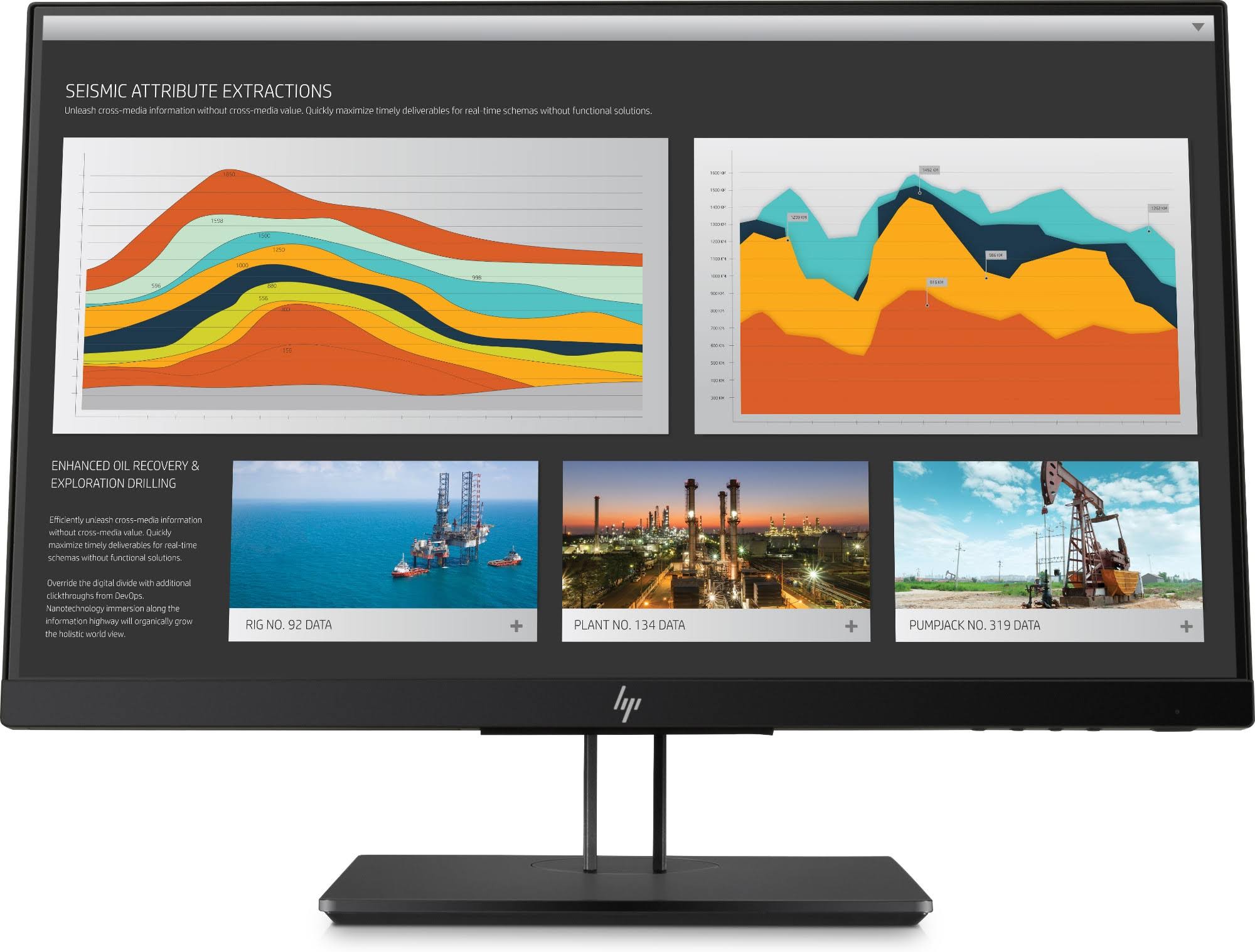 HP Z22n G2 LED Display 54.6 cm 21.5 Full HD Black