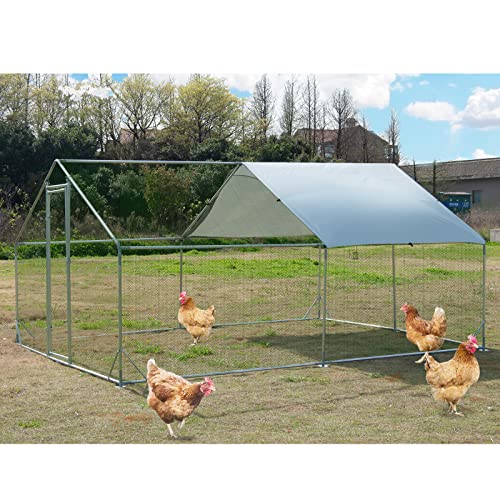 Large Metal Chicken Coop
