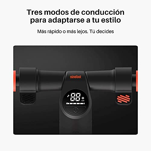 Segway Ninebot E2 Plus II/ E2 Pro Electric Scooter, 15.5 mph Top Speed, Front Suspension (E2P2 Only), Portable Kick Scooter for Adults