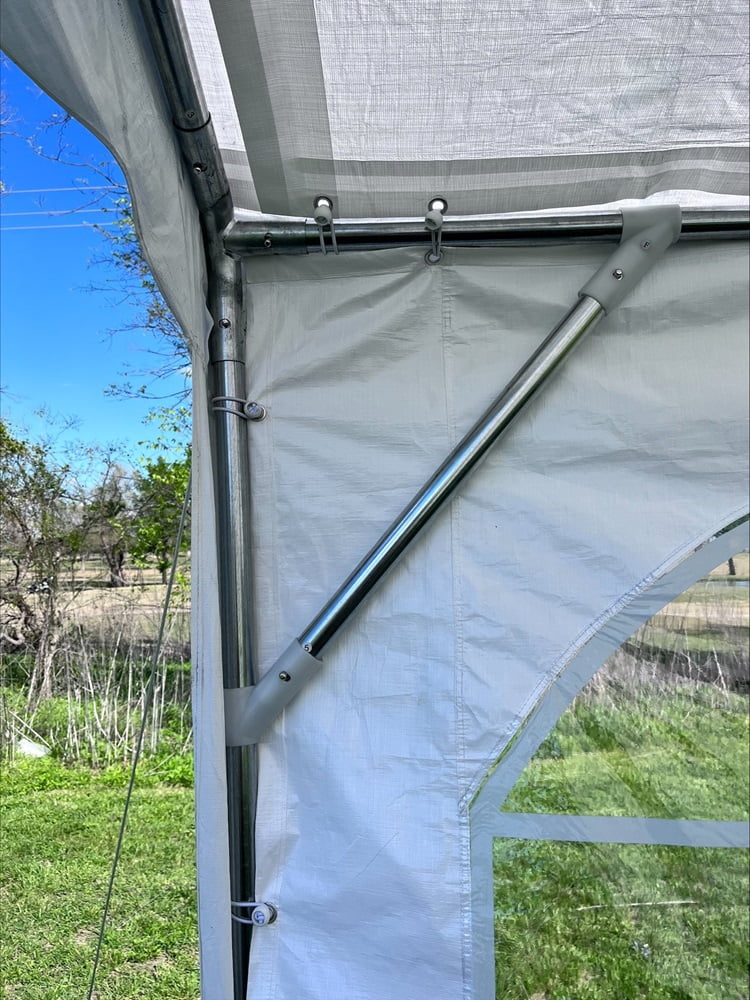 Delta Canopy 20'x20' Budget PE Party Tent Canopy Shelter with Waterproof Top - B Model