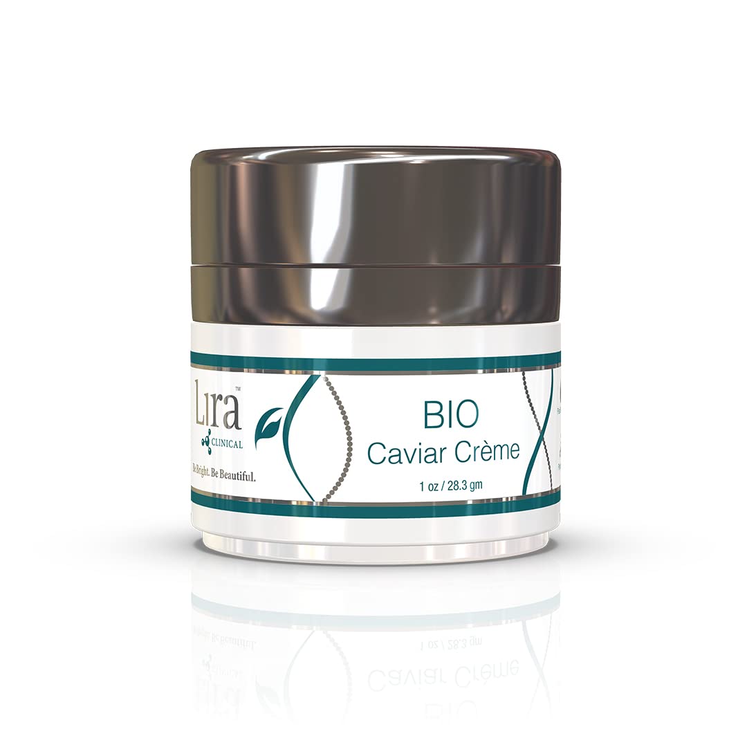 Lira Clinical Bio Caviar Creme - Anti Aging Face Moisturizer for Women and Men - Anti Wrinkle Face Cream with Plant Stem Cells