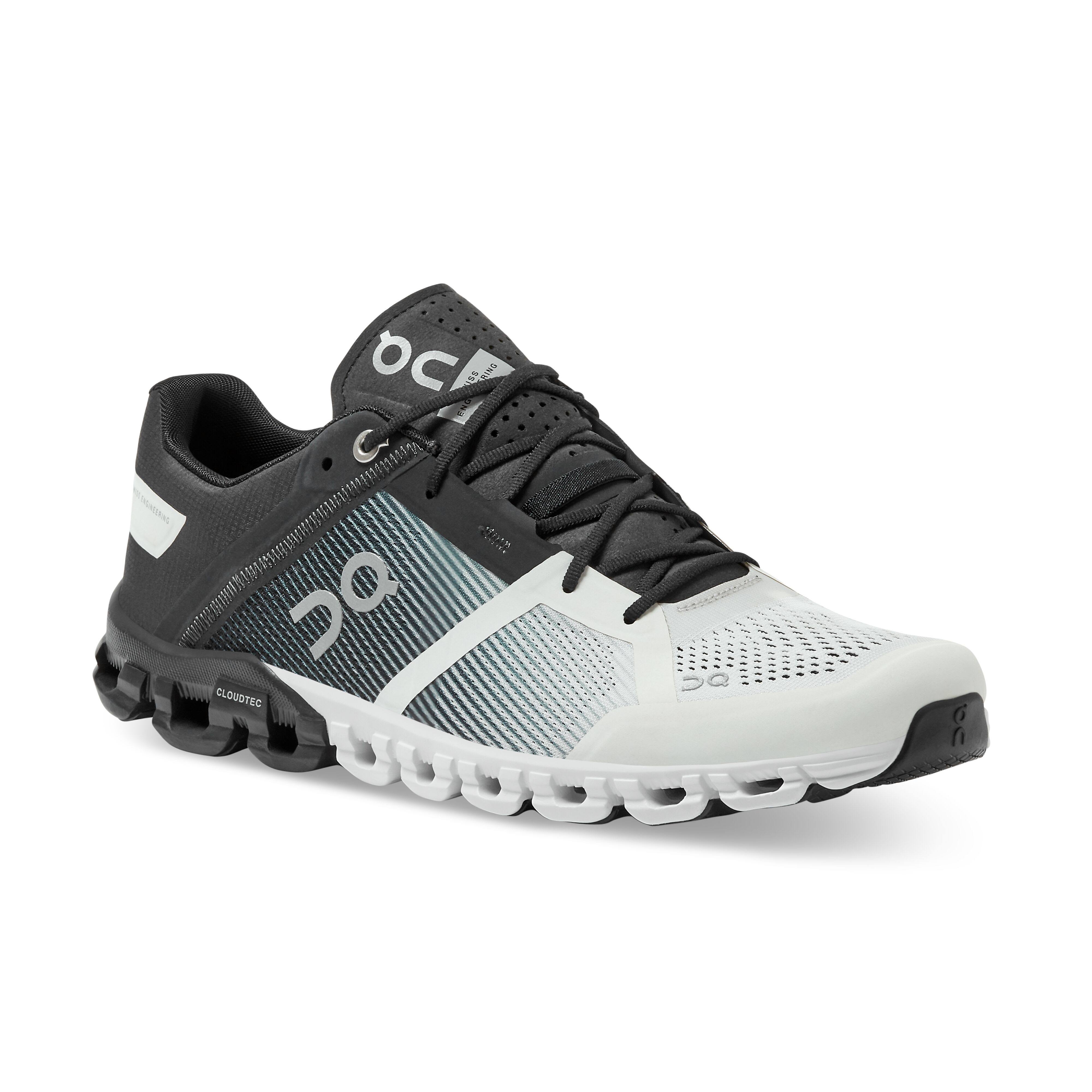 on Running Men&s Cloudflow - 9 / Black/White