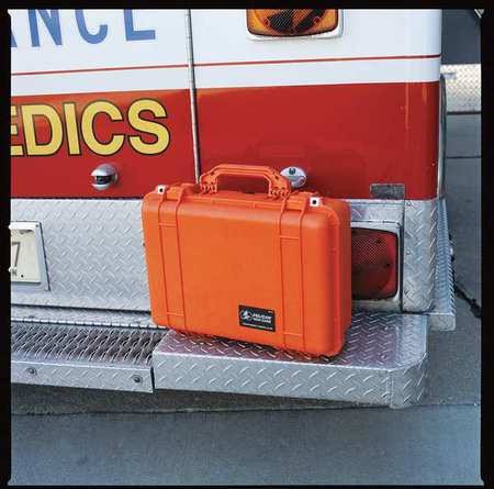 Pelican 1550EMS Orange EMS Case,Orange,20.62 x 16.62 x 8.12 in