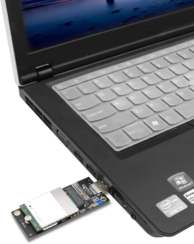 USB to NGFF M.2 Key B Adapter Enclosure with Sim CardSlot for WWAN/LTE Module
