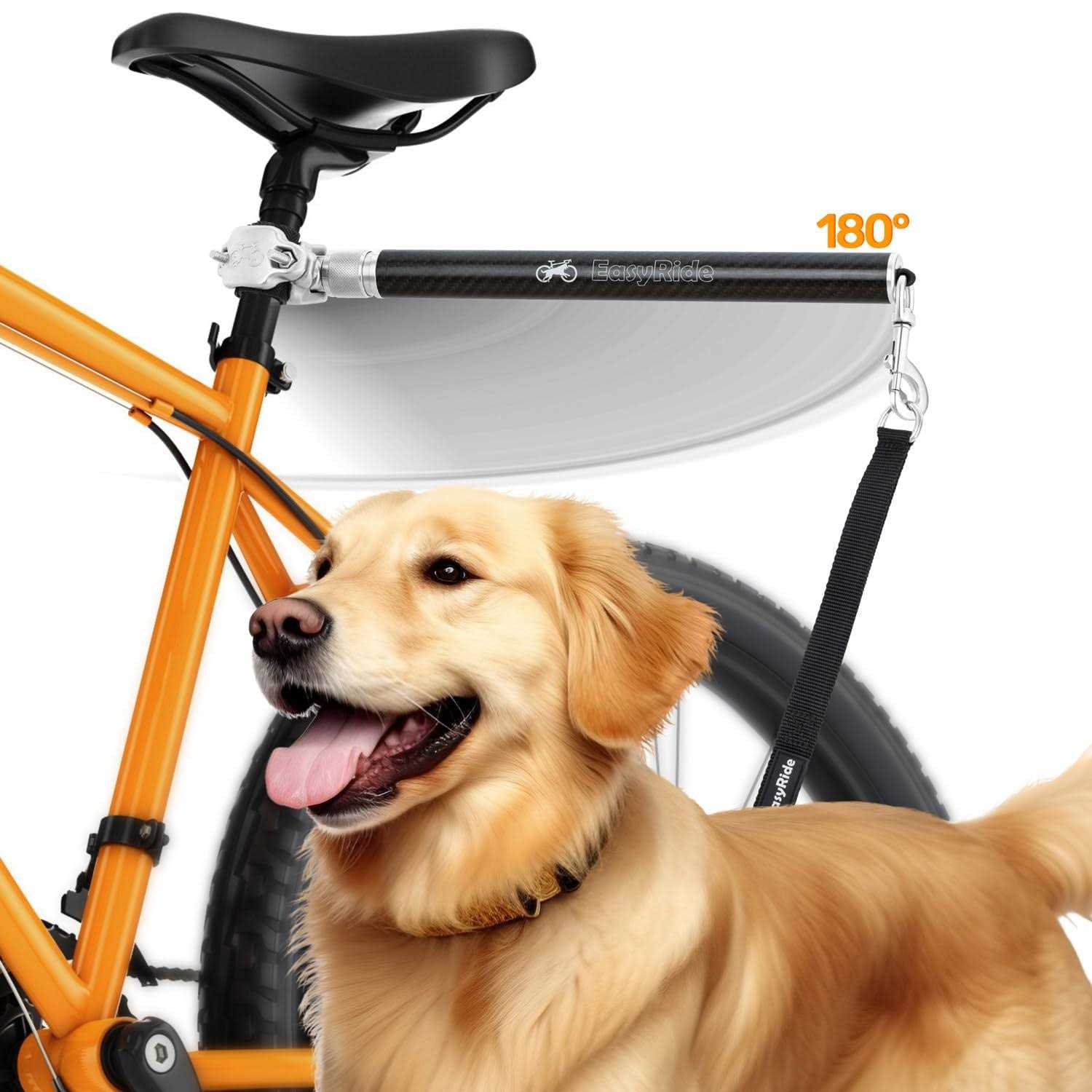 Malabi V2.0-180 Rotating Dog Bike Leash With Shock Absorbers and Quick Attach Mechanism - Pet Supplies online store