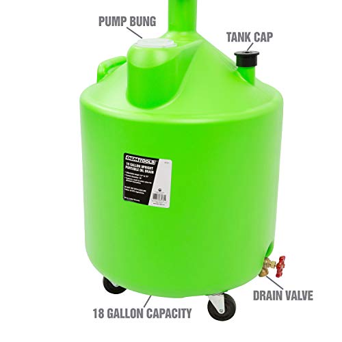 OEMTOOLS Upright Portable Oil Drain