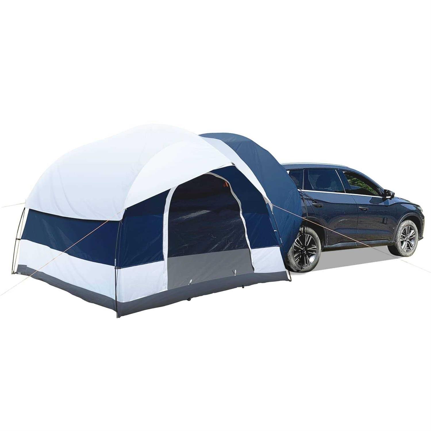 SUV Tent 4-6 Person Universal SUV Camping Tent,Car Awning SUV Tailgate Tent, Sun Shelter Camping Outdoor Travel,Includes Rainfly and Storage Bag