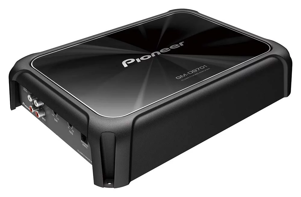 Pioneer GM-D9701 Mono 2400W Class-D Car Amp, with Bass Boost Remote