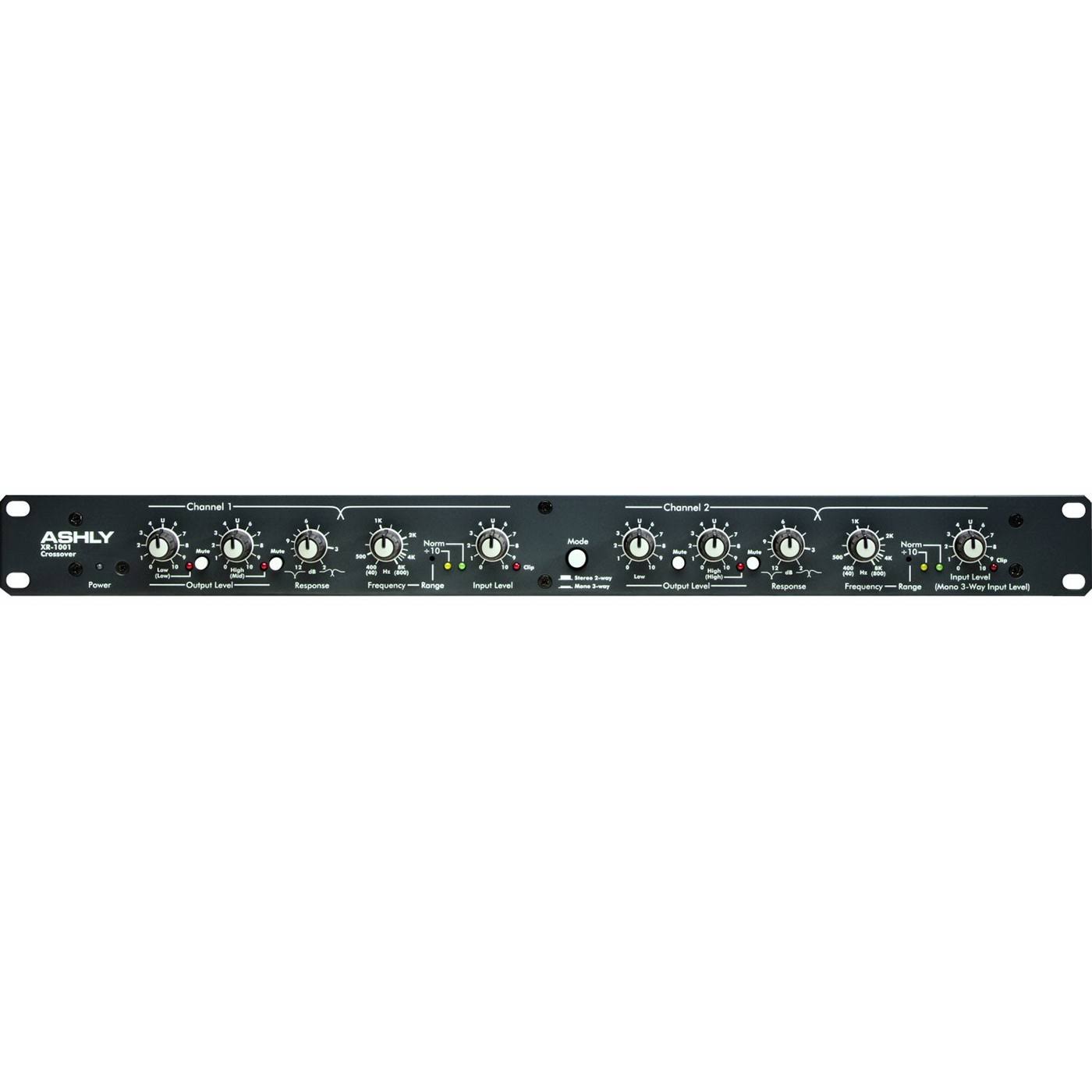 Ashly XR-1001 Stereo 2-Way/Mono 3-Way Crossover