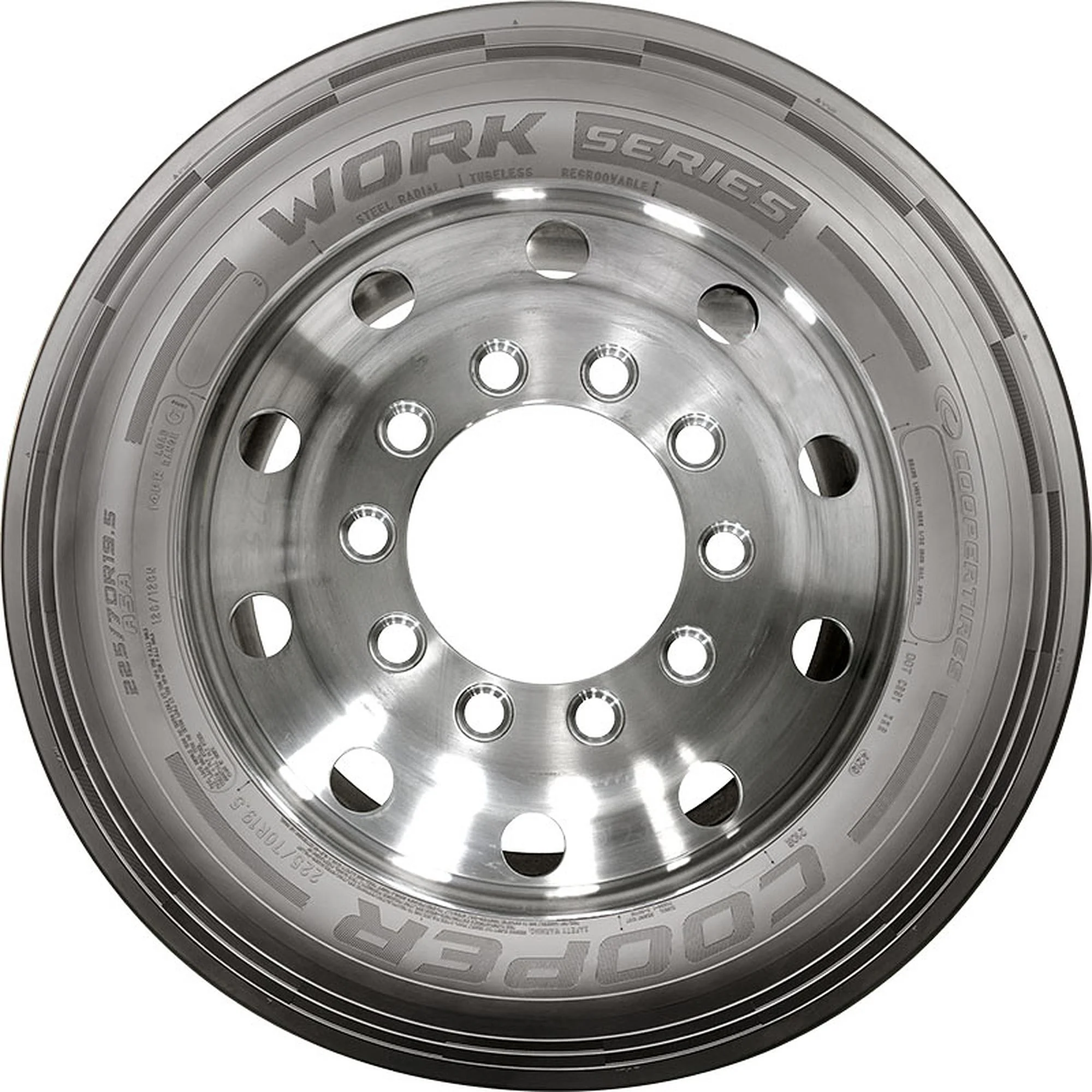 Cooper Work Series ASA 225/70R19.5 128N G Commercial Tire