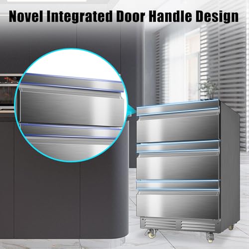 Cigar Electric Humidor, 35L 250 Counts Large Capacity Thermostatic Electric Cigar Cooler Cabinet with Digital LED Screen, Safety Lock
