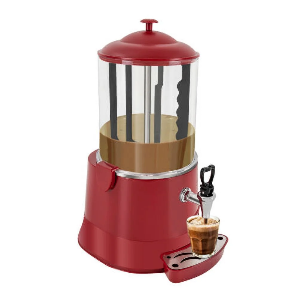 Commercial Hot Chocolate Dispenser Beverage Warmer Machine for Juice Milk 10L