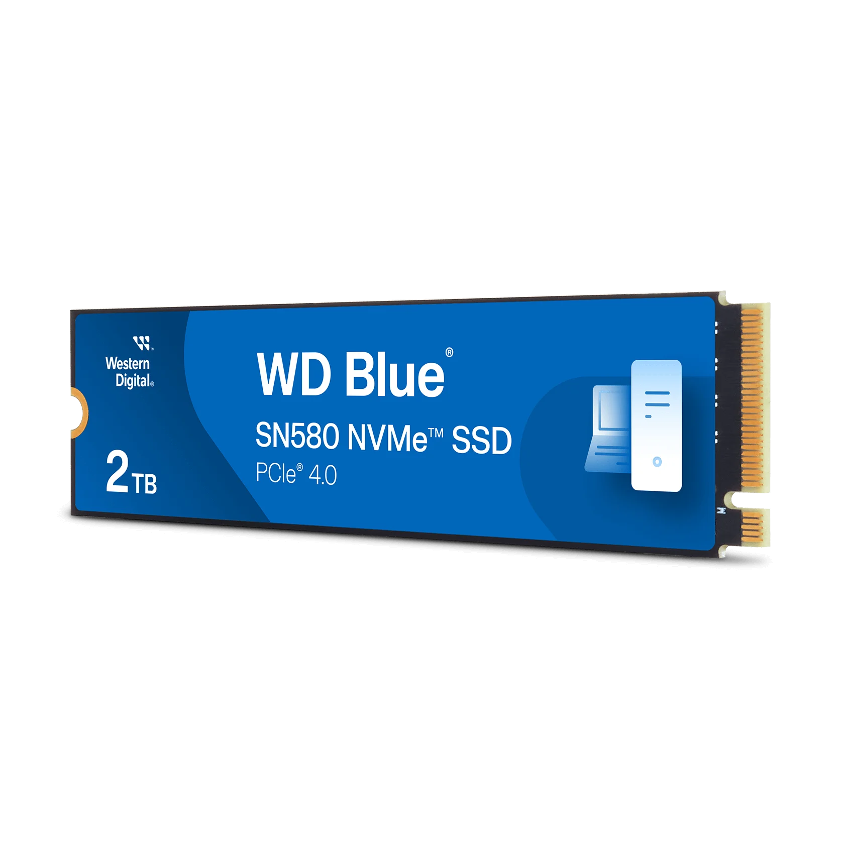 WD Blue 2TB SN580 NVMe SSD, Internal SSD - WDS200T3B0E-00CHF0
