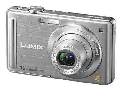 Panasonic Lumix DMC-FS25S 12.1 MP Compact Digital Camera - Silver