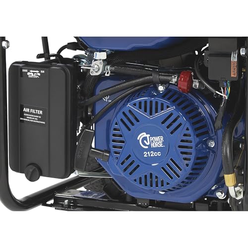 Powerhorse Portable Dual Fuel Generator with Electric Start, 9500 Watts