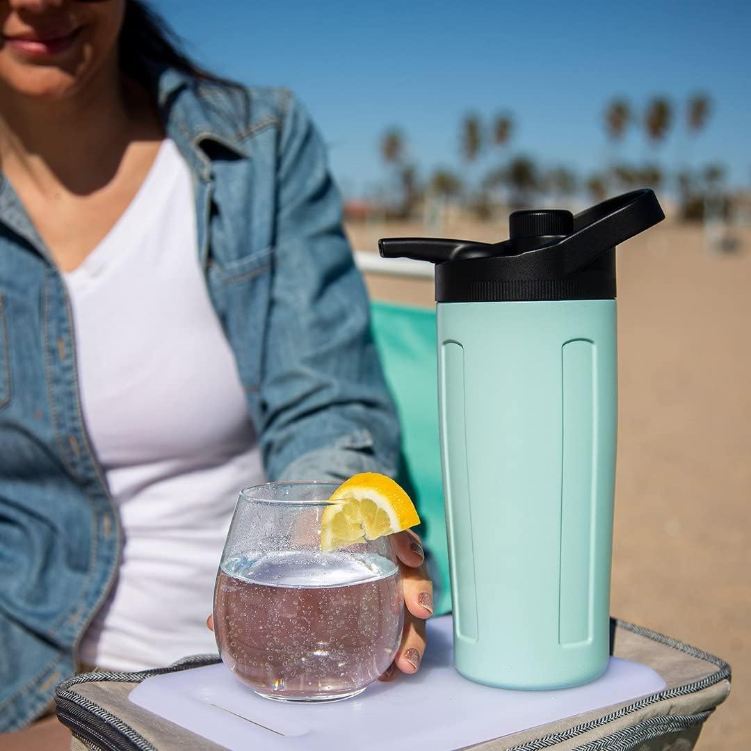 GrowlerWerks uKeg Twist Seltzer Maker & Dispenser – Portable Patented Carbonation System