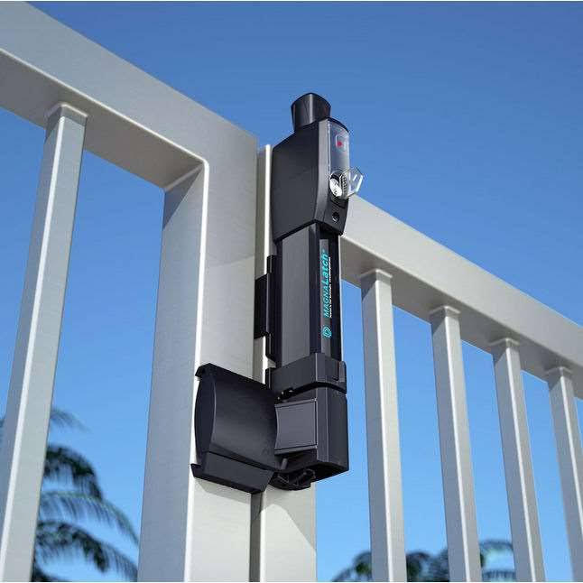 ML3VPKA Magnalatch Vertical Pull Pet Safety Gate Latch Black
