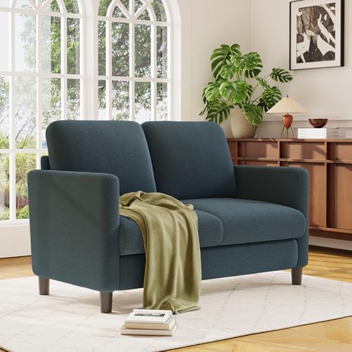 Sofa Accent Chair, 33" Reading Chair for Bedroom, Tool-Free Setup Living Room Accent Chairs, Comfy Arm Chairs Living Room, All-Wood Reading Nook